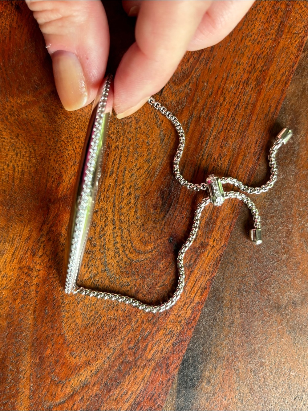 Silver Bar Kendra Scott adjustable bracelet, jewelry